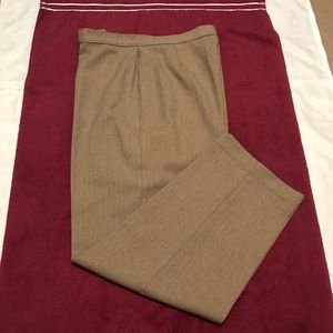 NWOT Bend Over Dressy light Brown Trousers straight leg